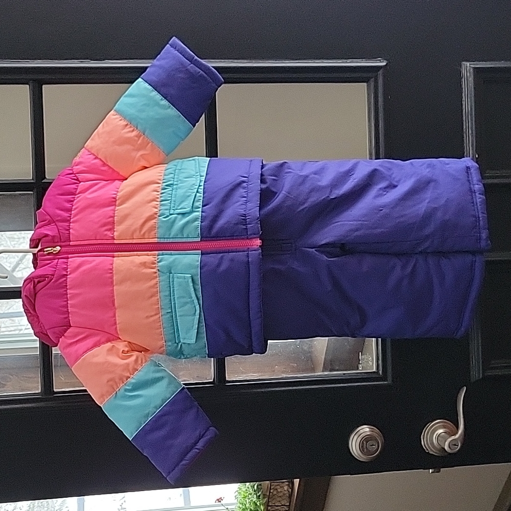 Oshkosh Girls Snowsuit Size 24M Multicolor